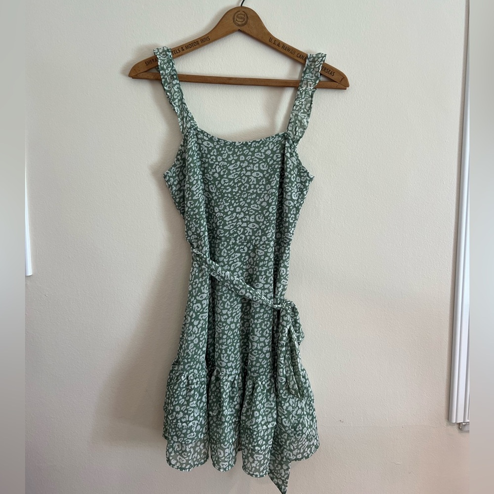 NWT Altar’d State Anaya Dress, Size XS, Sage Green